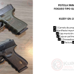 PISTOLA DE FOGUEO KUZEY GN 19