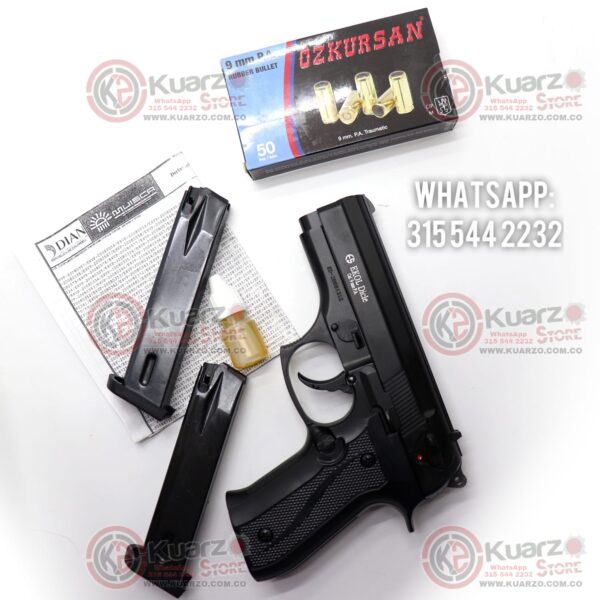 Pistola Sig Sauer Traumatica Ceonic P320 cal 9mm Negra