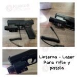 LINTERNA - LASER PARA RIFLE Y PISTOLA