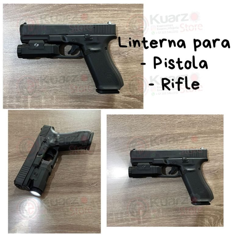 LINTERNA PARA PISTOLA Y RIFLE