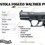 PISTOLA WALTHER P99 FOGUEO