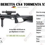RIFLE BERETTA CX4 TORMENTA XT C02