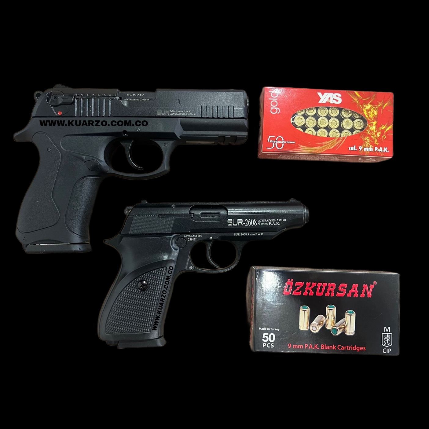 Comprar Zoraki Pistola de fogueo 4918 cromada mate en ASMC