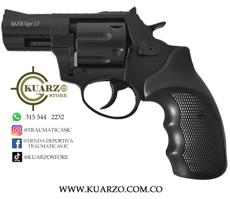 REVOLVER EKOL VIPER 2.5 NEGRO FOGUEO