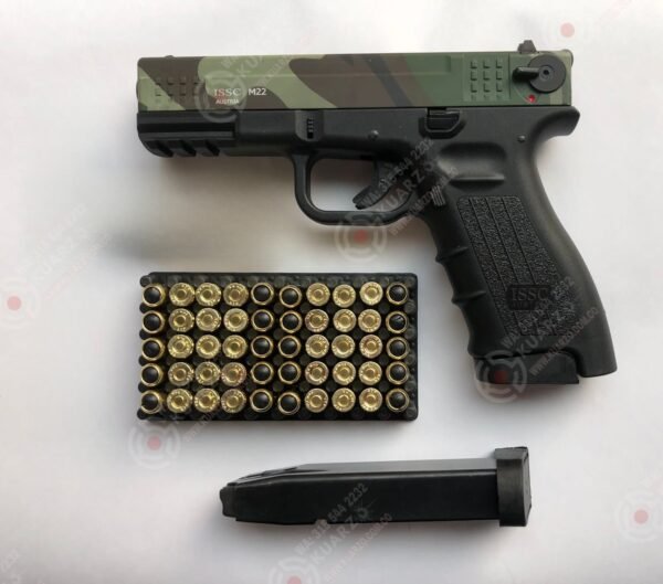 PISTOLA TRAUMATICA ISSC M22 AUSTRIA CAMUFLADA