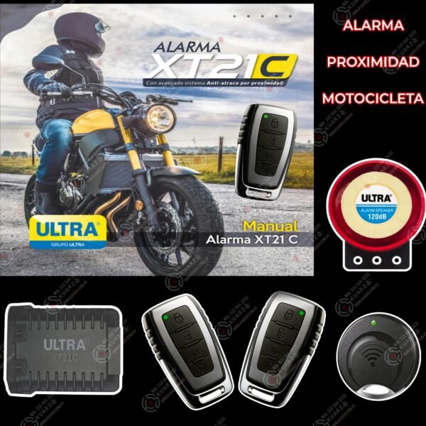 ALARMA PROXIMIDAD MOTO ULTRA XT 21 C PRO