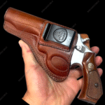 FUNDA CHAPUZA EN CUERO PARA REVOLVER