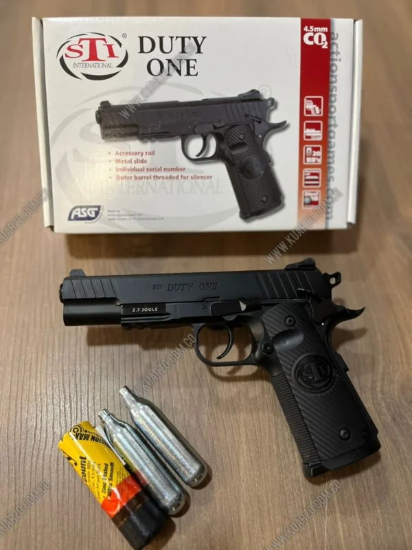 PISTOLA DE BALINES STI DUTY ONE CO2 CAL 4.5 MM
