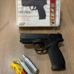 PISTOLA DE BALINES BERSA BP9CC, CO2 
CAL 4.5 MM