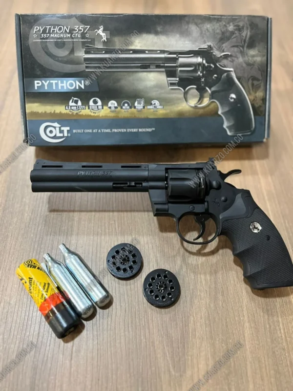 REVOLVER DE BALINES PYTHON 6" CAL 4.5 MM