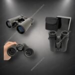 Binoculares de Aventura Bosile 10X42 Tactical: Prisma Bak-4 y Campo Amplio [Chasis Blindado Antideslizante]