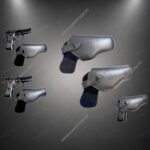 Chapuza en Cuero para Pistolas tipo Beretta: Funda de Cinturón Clásica [Moldeado de Alta Precisión]