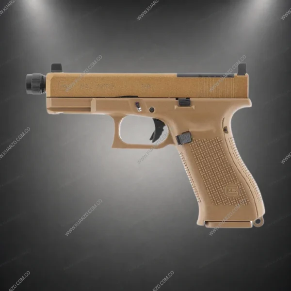 Pistola de Airsoft Glock 19X MOS Cal 6mm: Potencia y Realismo en cada Disparo [Seguro Automático]