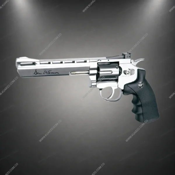 Revólver de CO2 Dan Wesson 715 6' Cal 4.5mm: Precisión y Poder Táctico [Mira Ajustable]